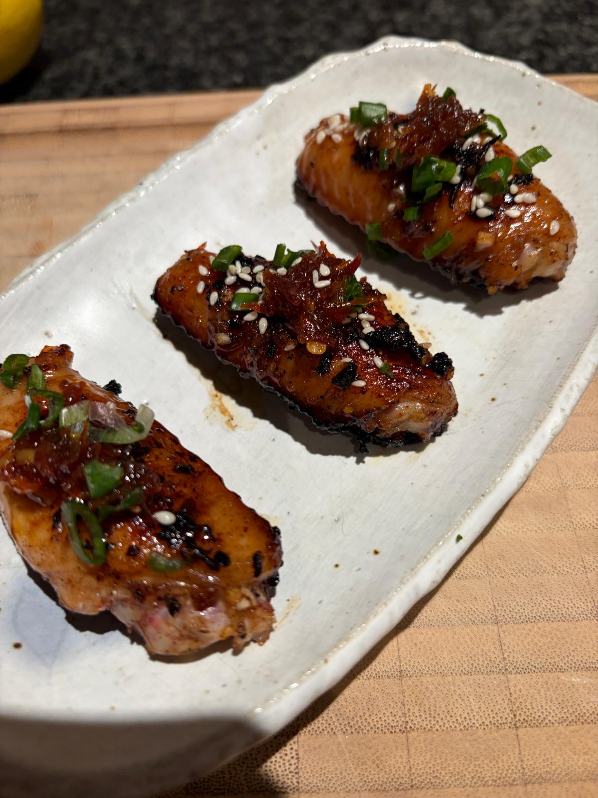 Sticky Honey Wings