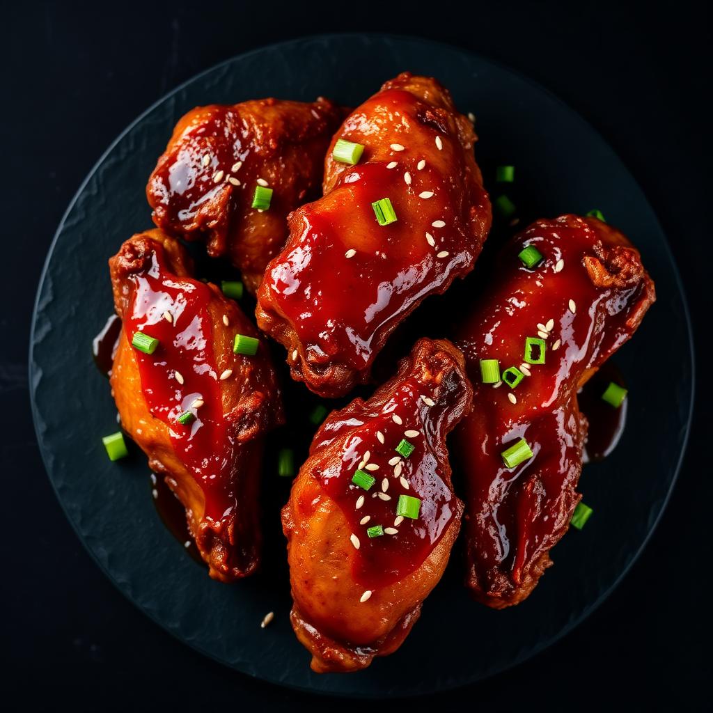 Sticky Honey Wings